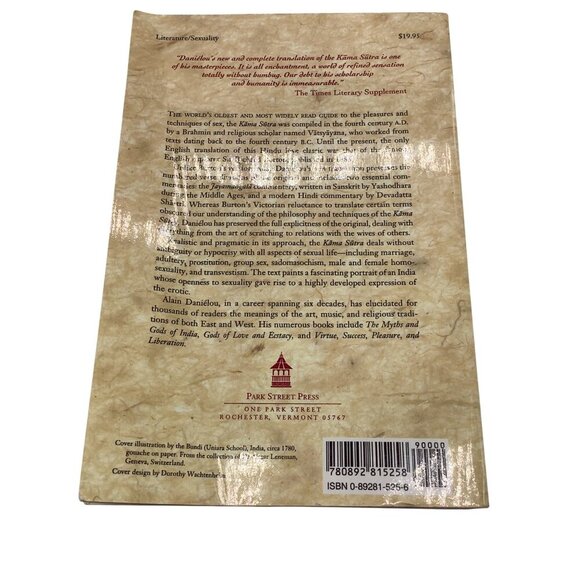 The Complete Káma Sútra By Alain Daniélou 1994 Paperback - Picture 6 of 16